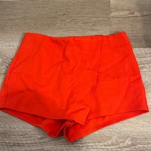 Superdown Red Skort